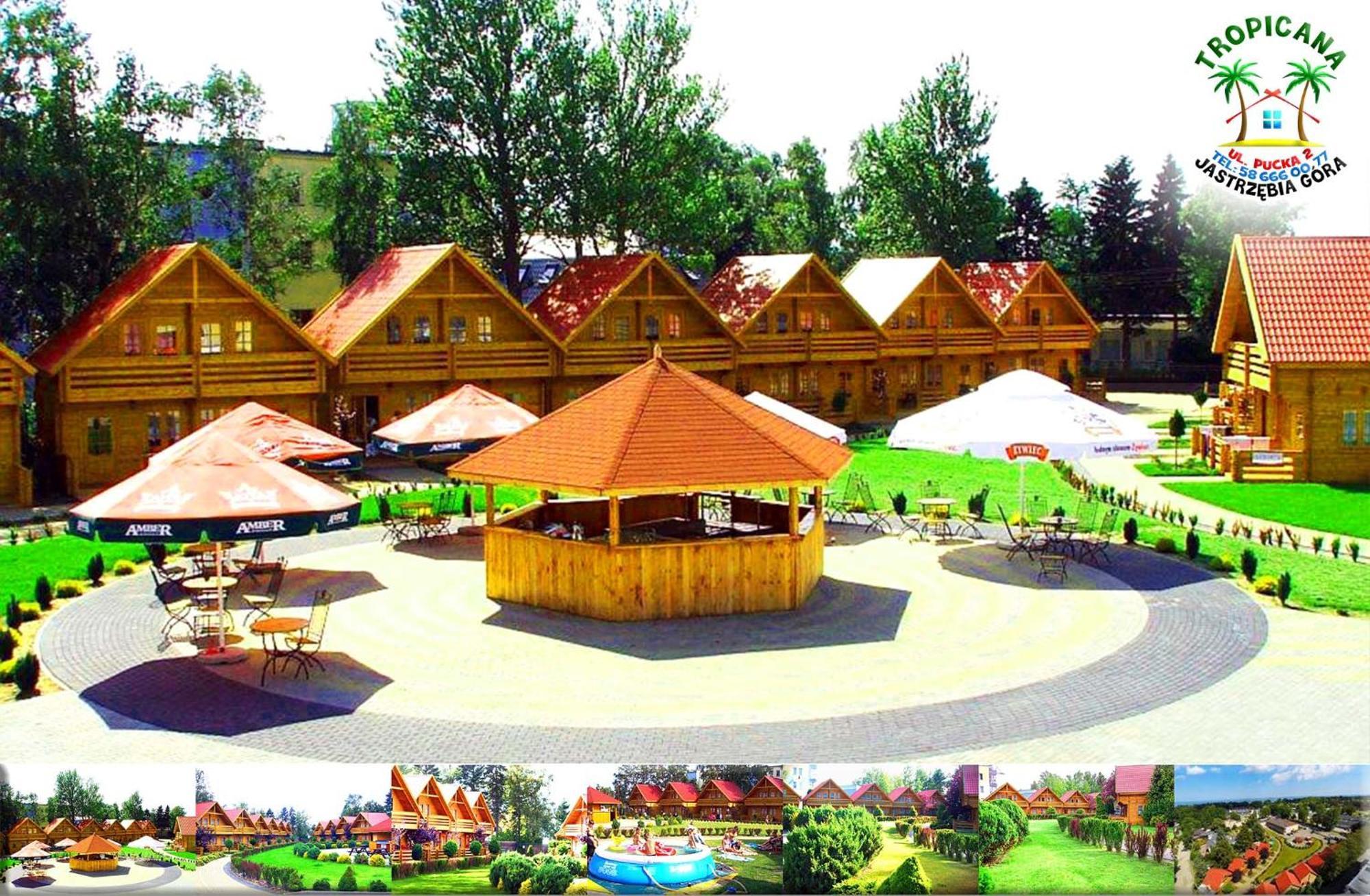 Tropicana Ϫϫ Holiday Houses Jastrzębia Góra Eksteriør billede